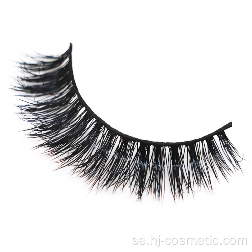 3d mink päls false eyelash 5 par 3d mink ögonfransar